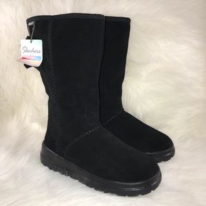 Skechers Cherish - Why Not Black Boot Women’s sz 6